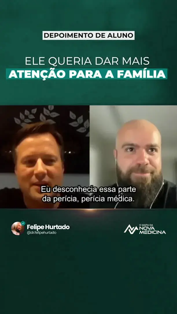 Depoimento de aluno: ele queria dar mais atenção para a família