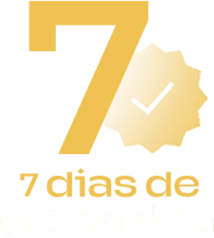 Selo de 7 dias de garantia incondicional